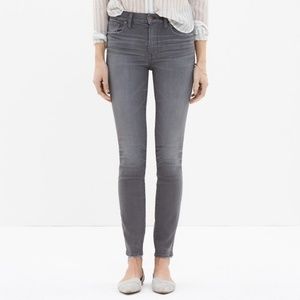 Madewell 9" Highriser Skinny in Dusty Wash